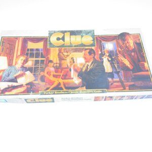 Vintage Clue Parker Brothers COMPLETE In Box 1986 Classic Detective Board Game